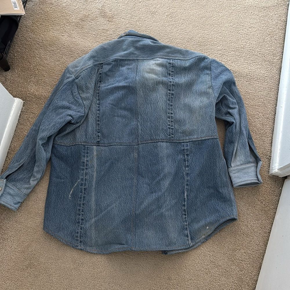 Eb denim XS/S denim shirt/jacket new - Picture 5 of 5